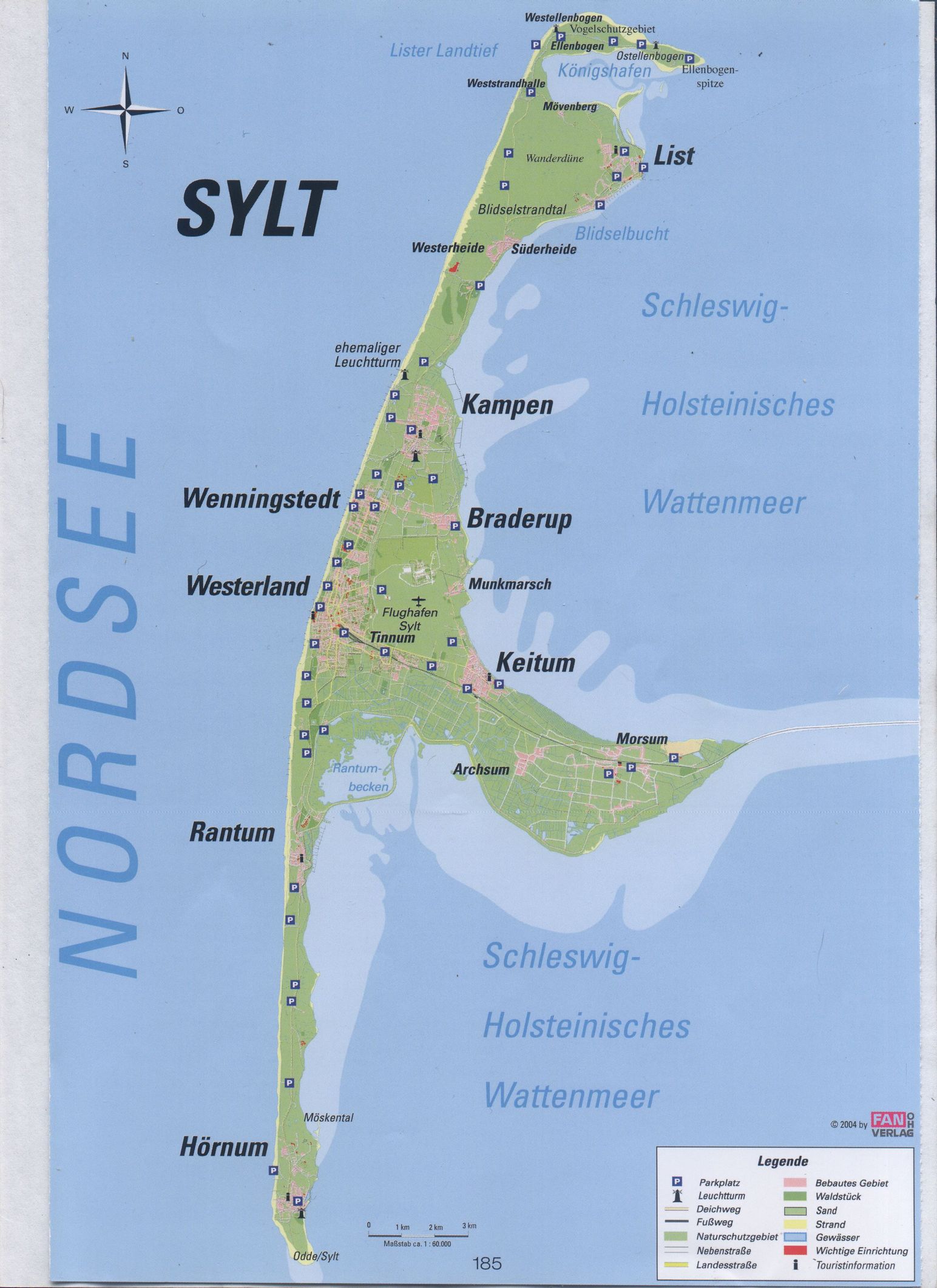 Sylt Karte